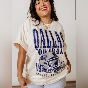 Dallas Cowboys Vintage Graphic Tee • Size 2X • NWT